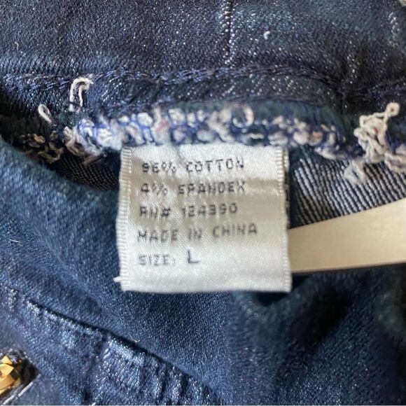 Touch Me Pull On Skinny Jeans Size Large - Picture 4 of 11